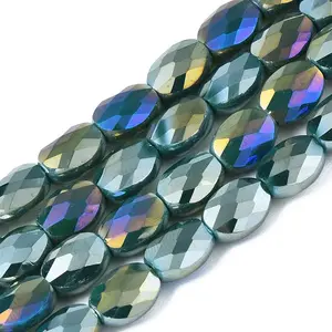 Electroplate Glass Beads Strands