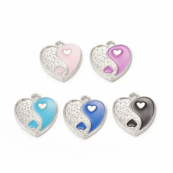 Alloy Enamel Pendants