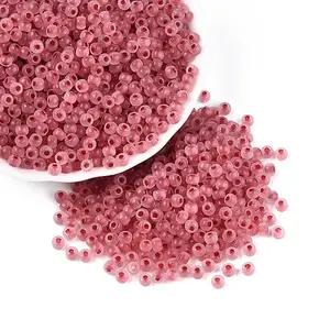 6/0 Transparent Inside Colours Glass Seed Beads