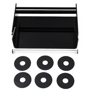 Acrylic 7 Disks Sticker Dispenser