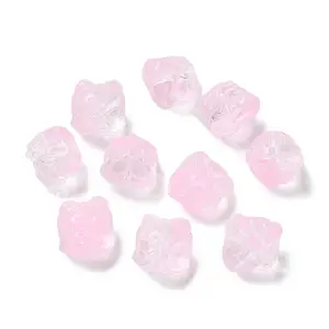 Baking Paint Transparent Glass Beads
