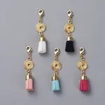 Suede Cord Tassel Pendants