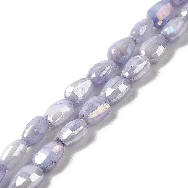 Electroplate Glass Beads Strands
