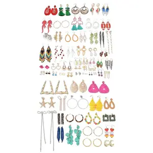 Brass & Alloy Dangle Earrings Kit