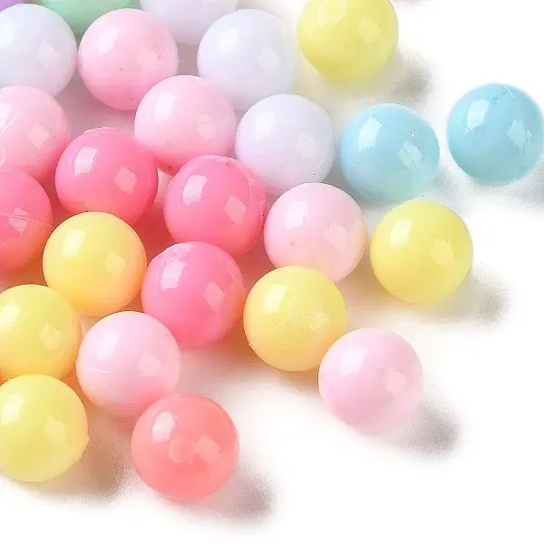 Opaque Resin European Beads