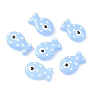 Painted Glass Beads Enamel Beads