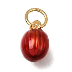 Brass Enamel Pendants