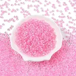 6/0 Inside Colours Transparent Glass Seed Beads