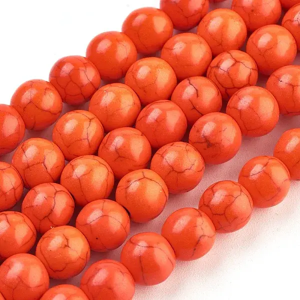 Synthetic Turquoise Beads Strands