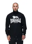 LONSDALE Tepláková bunda 'Blencarn'  čierna / biela