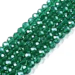 Electroplate Glass Beads Strands