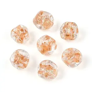 Handmade Foil Lampwork Beads
