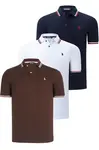 Set pánská polokošile dewberry