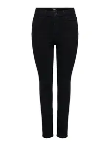 ONLY Džínsy  čierny denim