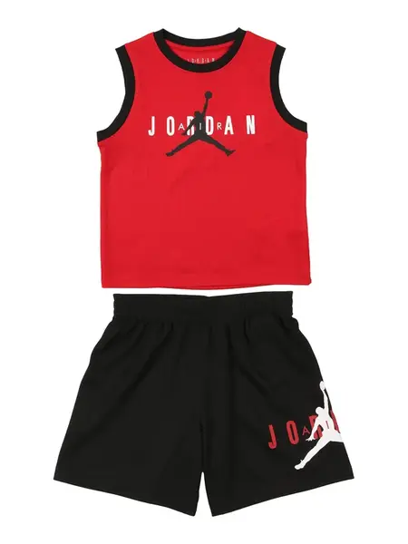 Jordan Set  červená / čierna / biela