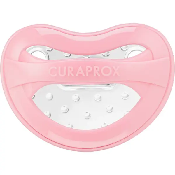 Curaprox Baby 0+ Months dudlík Pink 1 ks