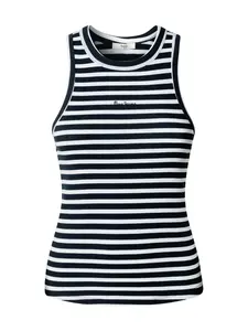 Pepe Jeans Top 'Marian'  ultramarínová / biela