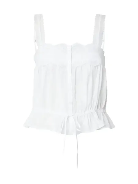 Abercrombie & Fitch Blúzka  biela