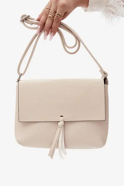 Flora&amp;Co dámská kabelka s ozdobnými třásněmi