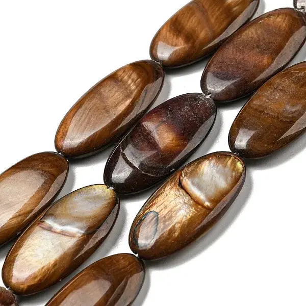 Dyed Natural Freshwater Shell Beads Strands