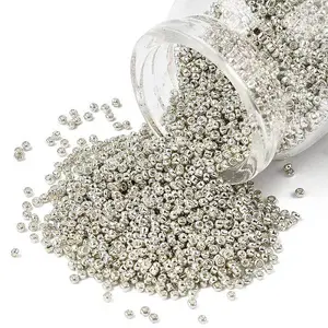 12/0 Electroplate Glass Seed Beads