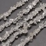 Natural Quartz Crystal Chip Beads Strands