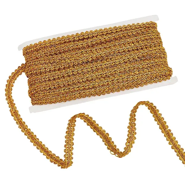 Sparkle Braided Polyester Lace Trim