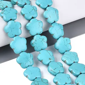 Synthetic Turquoise Beads Strands