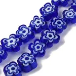 Handmade Millefiori Lampwork Beads Strands