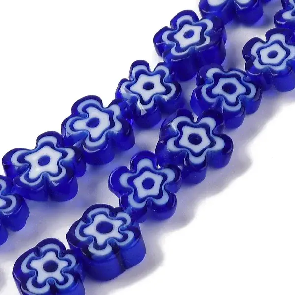 Handmade Millefiori Lampwork Beads Strands