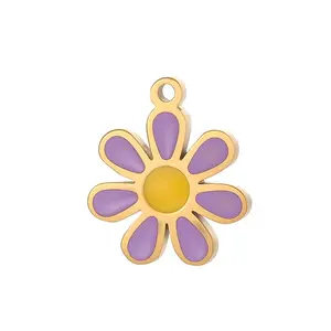 304 Stainless Steel Enamel Pendants