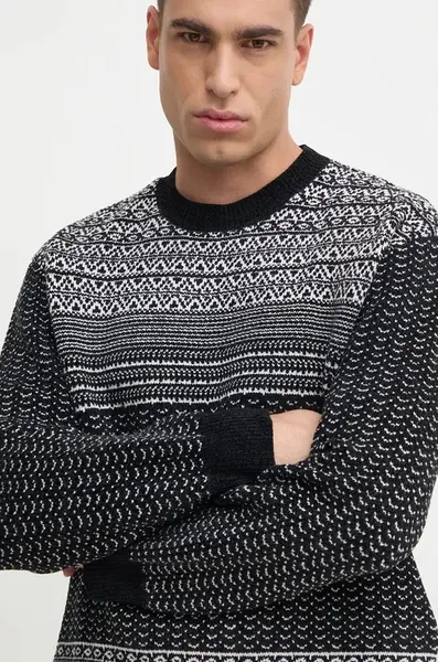 Armani Exchange Svetr z vlněné směsi Armani Exchange