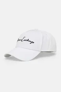 Bavlněná baseballová čepice Armani Exchange