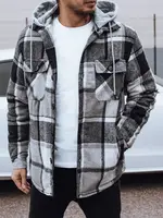 Pánska prechodná bunda s kapucňou