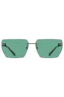 CALVIN KLEIN MEN'S SUNGLASSES GREEN