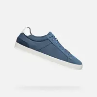 Light blue men's sneakers Geox Serifos - Men