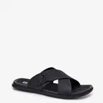 BIG STAR SHOES Pánske Kožené Sandały S Prackou Big Star