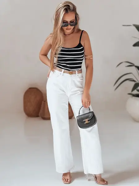 Prúžkované body na tenkých ramienkach