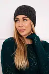 Kesi Dámska šiltovka Liście K245 grafit