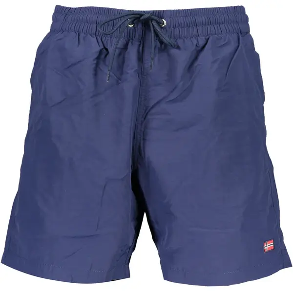 Modré pánske kúpacie kraťasy