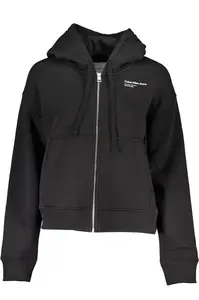 Čierna mikina Calvin Klein na zips