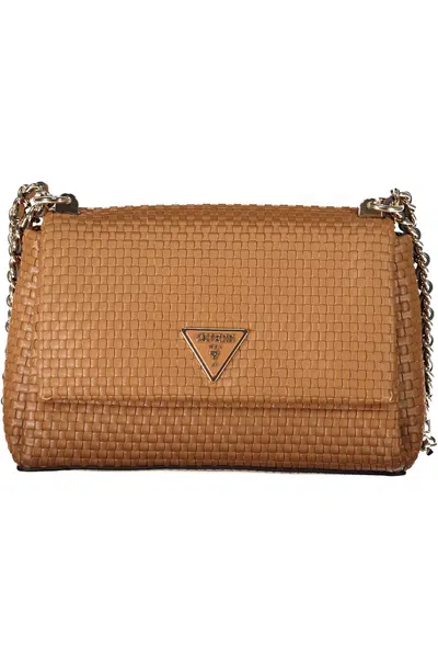 GUESS JEANS WOMEN'S BAG BROWN