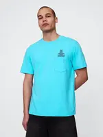 GAP T-shirt with pocket Brannan - Men's