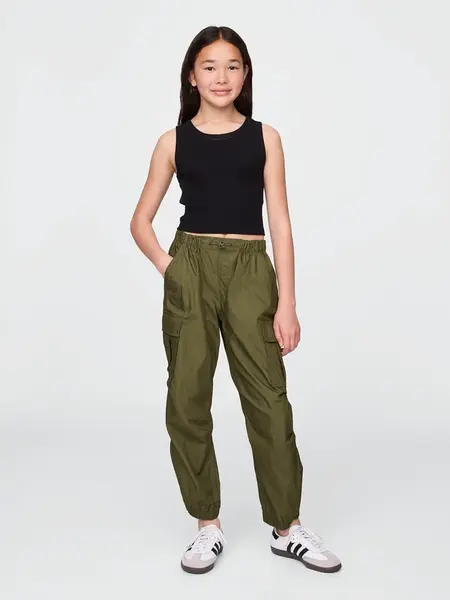GAP Children's leatherette cargo pants - Girls