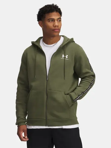 Men's sweatshirt Under Armour UA Icon Fleece FZ Taping - Men's