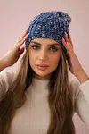 Kesi Čapica s fleece Merry K225 chrpa