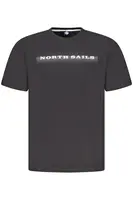 Čierne tričko NORTH SAILS s krátkym rukávom