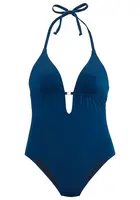 LASCANA Jednodielne plavky  tmavomodrá