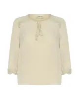 Cream Blúzka 'Bea'  svetlosivá