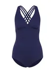 LASCANA Jednodielne plavky  námornícka modrá